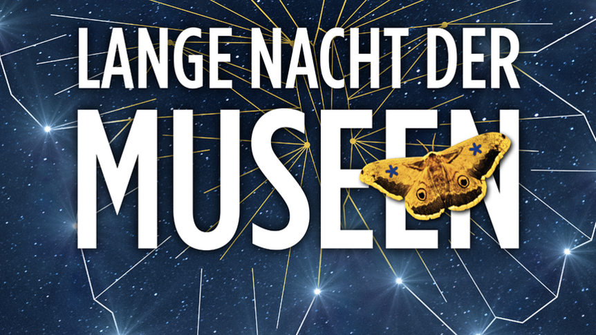 Ausschnitt des Logos der Veranstaltung "ORF-Lange Nacht der Museen 2019" (ORF-Design | Alle Rechte vorbehalten)